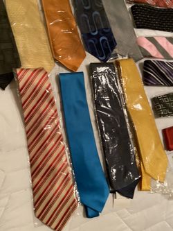 Brand New Silk Neckties A Total Of 55 Designer Ties