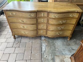 Vintage mount airy French dresser