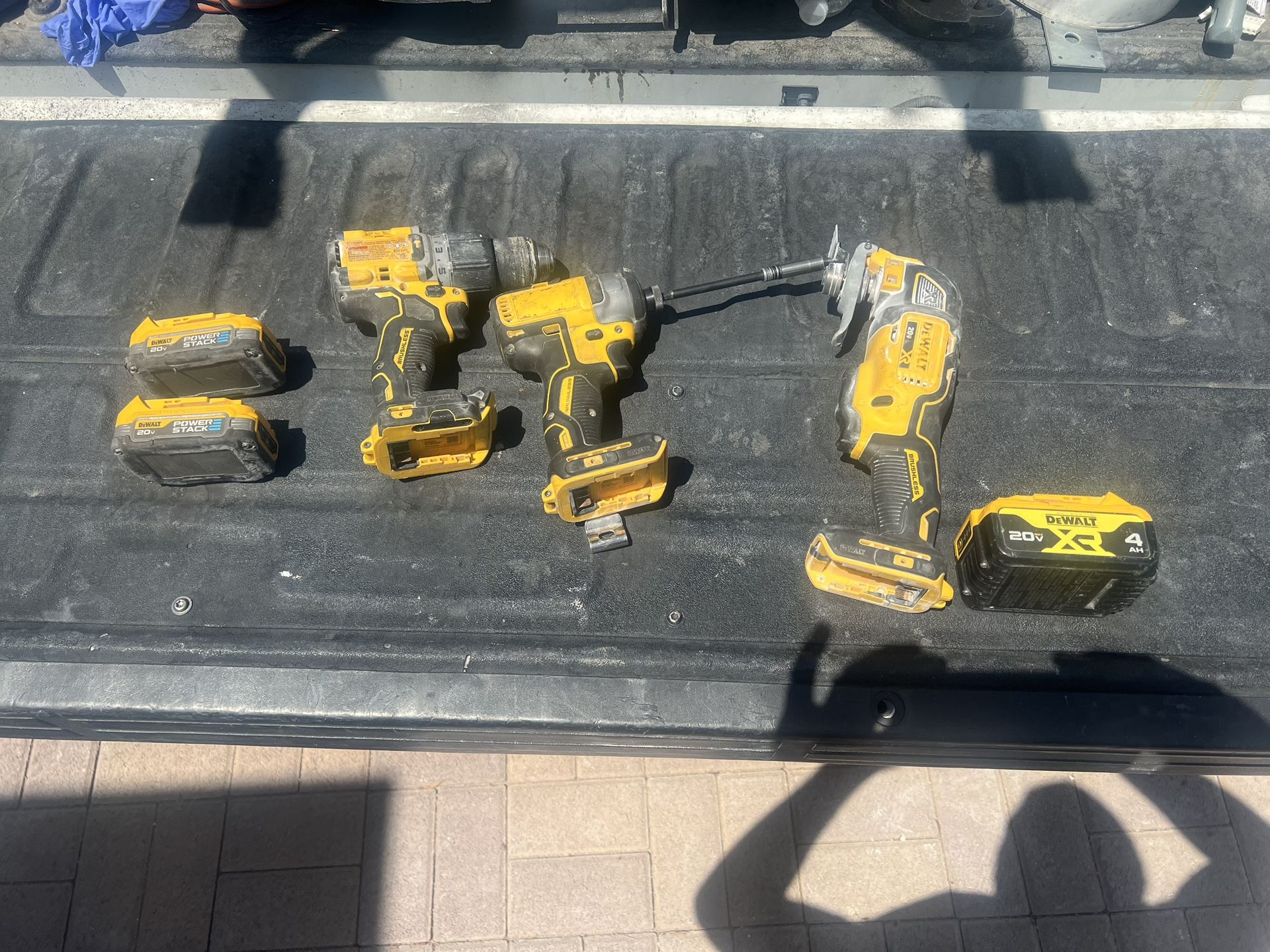 Dwalt Tools And batteries…
