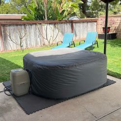 Cozy Backyard Inflatable Hot Tub