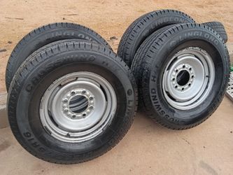 Linglong Crosswind H/T Tires on Steel Wheels – Set of 4