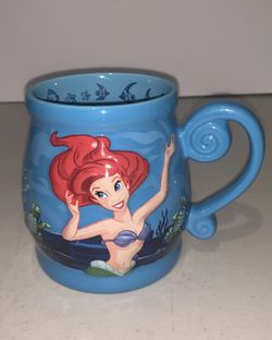 Disney's Little Mermaid Coffee Mug 3D Ariel Under The Sea