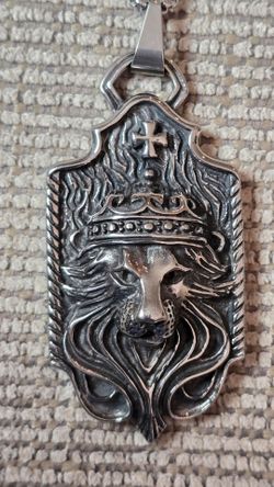FINE STEEL MENS PENDANT