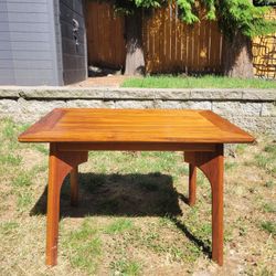Vintage Wood Side Table