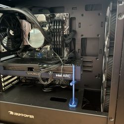 Price Negotiable Pc Amd Ryzen 5 5600, 32 gb ddr4 ram, intel arc a770 16GB gpu, Asustek b550 motherboard WiFi 