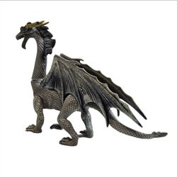 Kid Galaxy Poseable Winged Horned Dragon Action Figure Adventure Fantasy Toy 6"