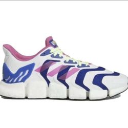 Adidas FX4730 Men Climacool Vento Ultra Boost Shoes White Blue Pink Size 10.