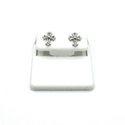 Cross Sterling Silver Earrings
