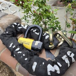 Kryptonite Fahgettaboutit Chain Lock 