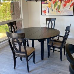 56” Round Dining Table 