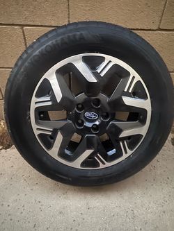 New Subaru Wheels and Tires like new