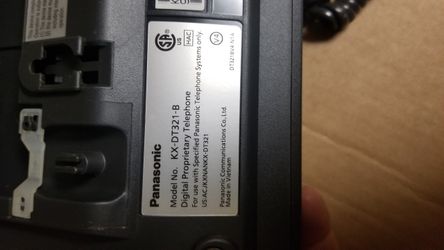 Panasonic office phones KX-DT321