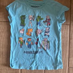 Girls Minecraft T-shit Size 7/8 $1