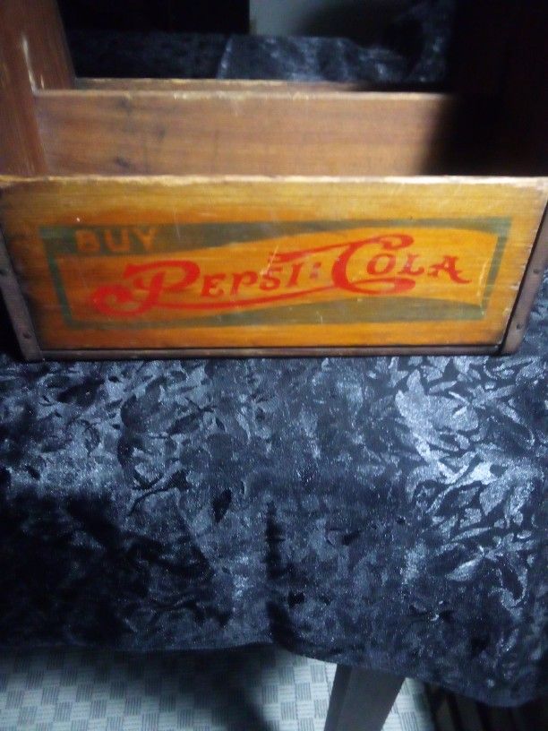 1950s Pepsi 6 Pack Carrier Wooden