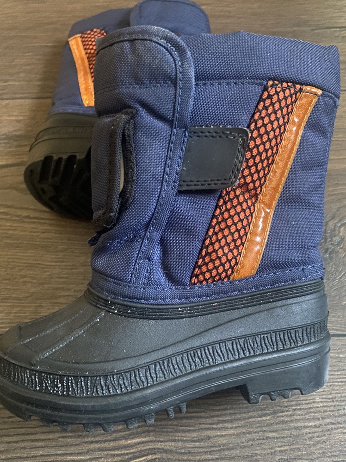 Snow Boots Toddler Sz 7 Blue