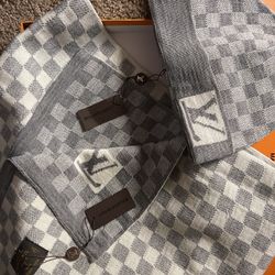 Louis Vuitton Beanie And Scarf