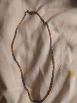 Gold necklace