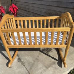 Solid Wood Cradle