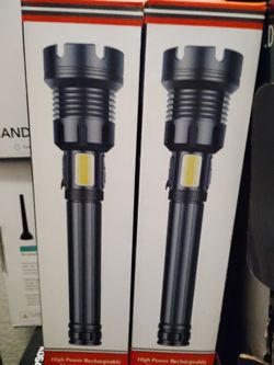 High Power Rechargeable LED Tactical Flashlight