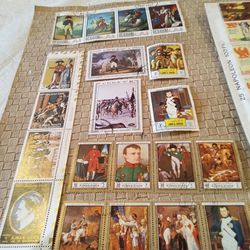 Lot Of 85 Napoleon Bonaparte Stamps Most Are Used About 15 Are Mint