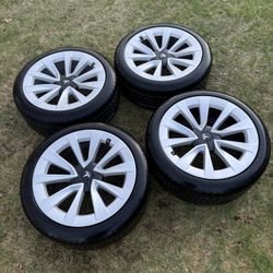 Tesla 19inch Wheels with All-Season Tires