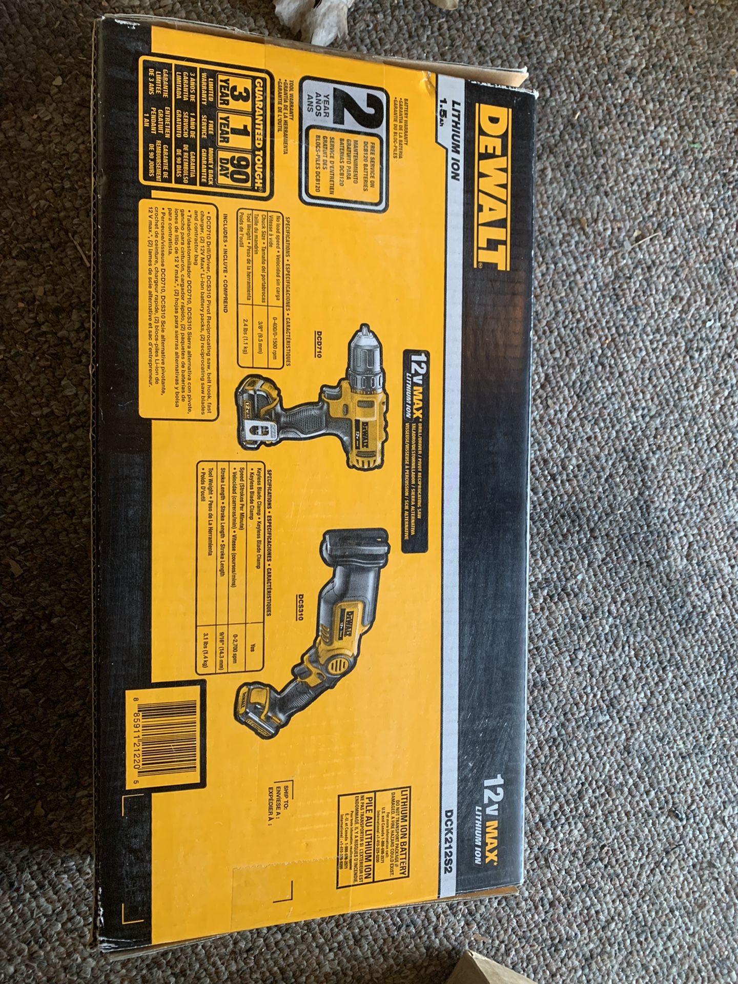 Dewalt Drill And Saw Combo