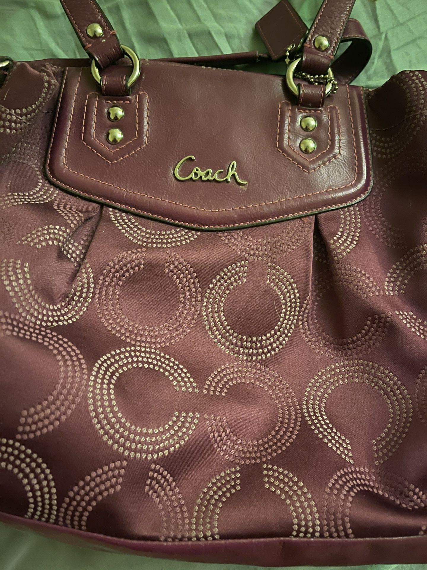 Coach Bag Barely Used 