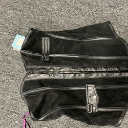 Designer Authentic Leather Corset Top