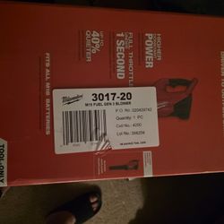 Milwaukee Fuel M18 Leafs Blower Tool Only Pick Up Concord 