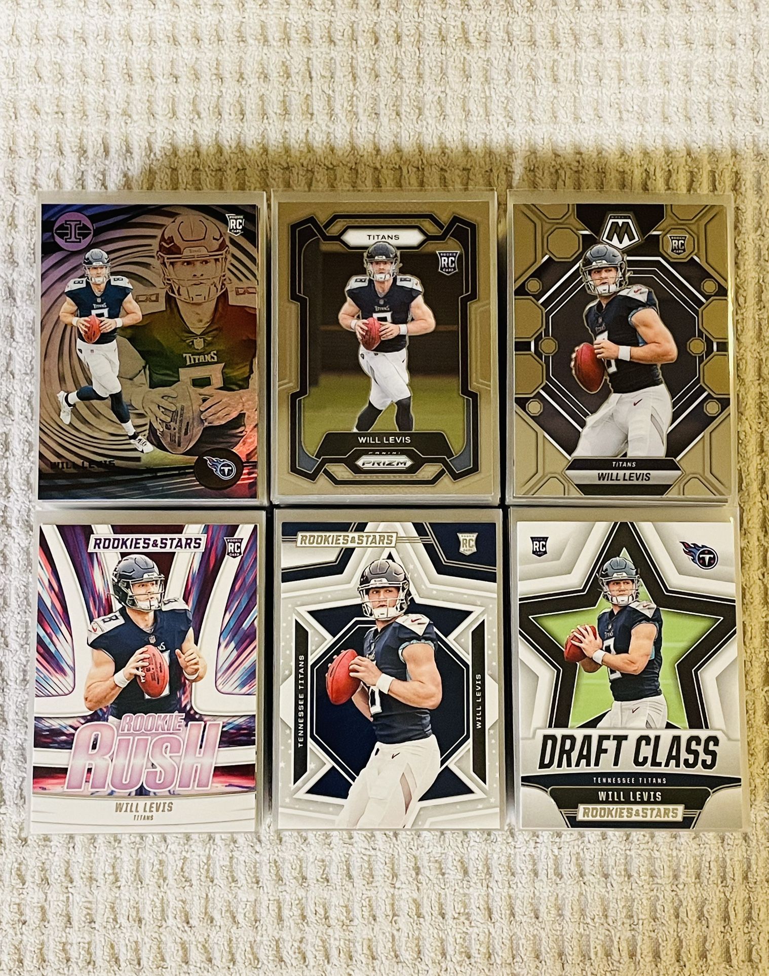 Tennessee Titans 330 Card Football Lot! Rookies, Prizms, Parallels, Short Prints, Variations & More!
