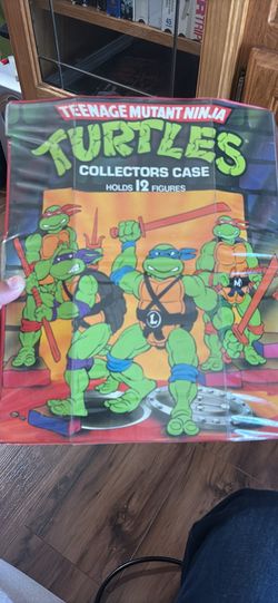 Vintage Ninja turtles collector case