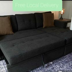 Sectional Couch With Pull Out Bed And Chaise Storage