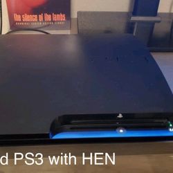 Modded Jailbroken PS3 And Controller