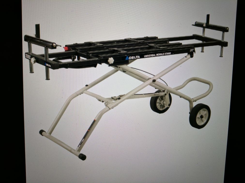 Delta universal miter saw/planer stand