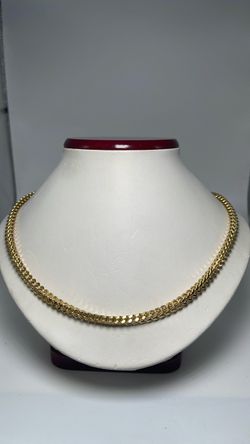 14k gold square wheat link chain 24 necklace
