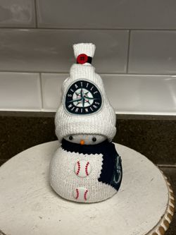 New Handmade Seattle Mariners Snowman