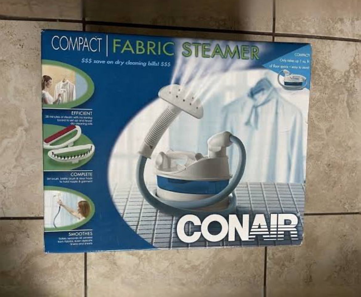 Conair Compact Fabric Clothes Steamer New