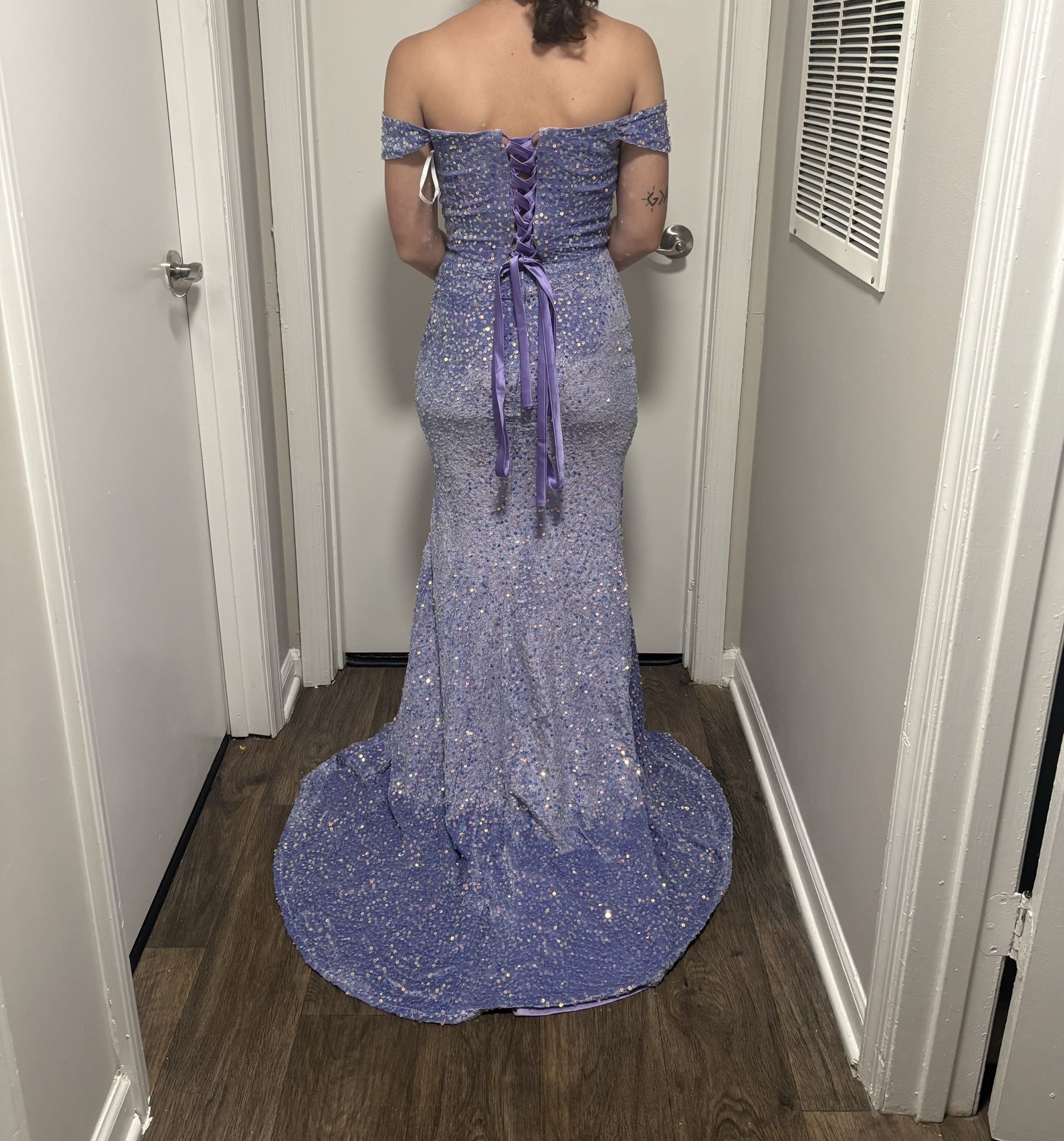 Lavender dress