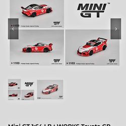 Mini GT 1.64 Toyota GR Supra LB-WORKS