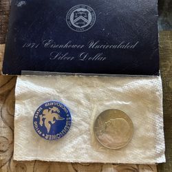 1971 Eisenhower Dollar Coin