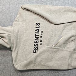 Essentials Hoodie – Oatmeal Color, Great Condition