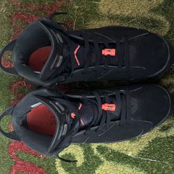 Jordan 6 2019 Infrared Black Sz 12M