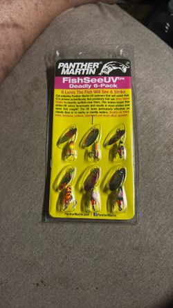 Panther Martin UV Deadly 6 Pack New