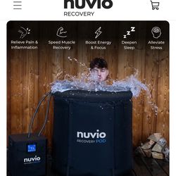 Nuvio ice bath and chiller, $500