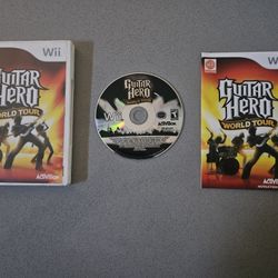 Guitar Hero World Tour -  Nintendo Wii 