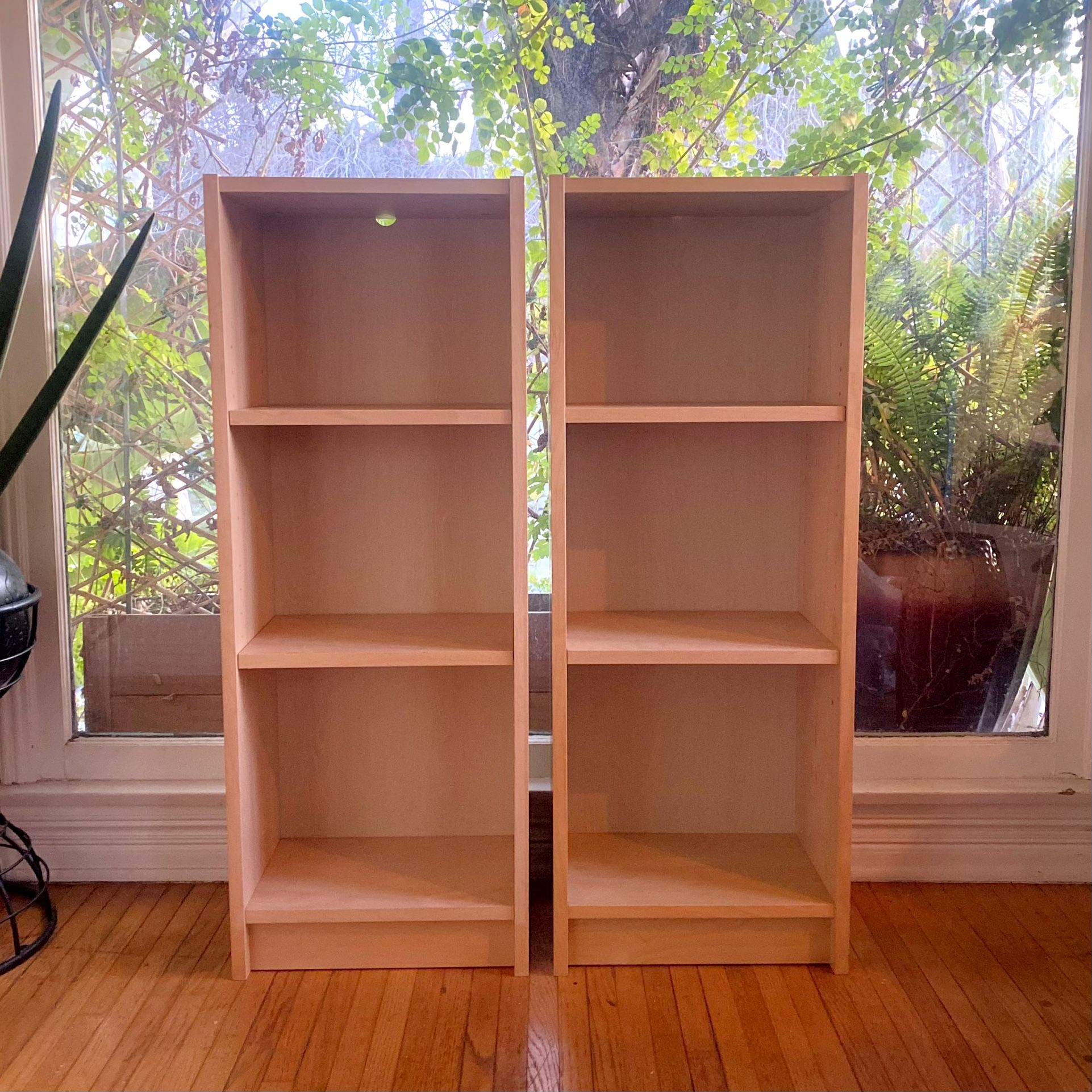 Ikea Billy Bookcase Birch Veneer + Extra Shelf