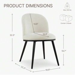 brand new dining chairs 2 pcs