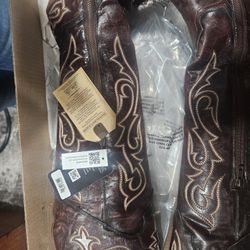 Hand Crafted   Cowboy leather boots 