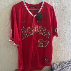 Angels Jersey Size XL L M S