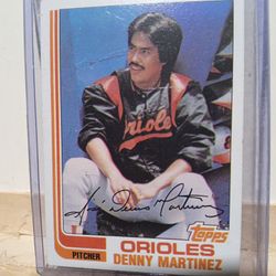 8Cards Of Denny Martinez ) Pick Up Only 